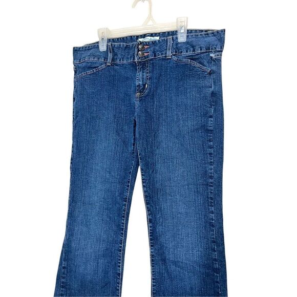 Vintage Old Navy Y2K Flare Mid Rise Jeans Size 10 - Picture 2 of 6